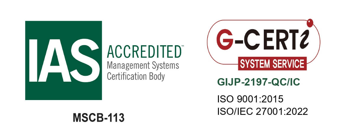 ISO/IEC 27001 認証マーク