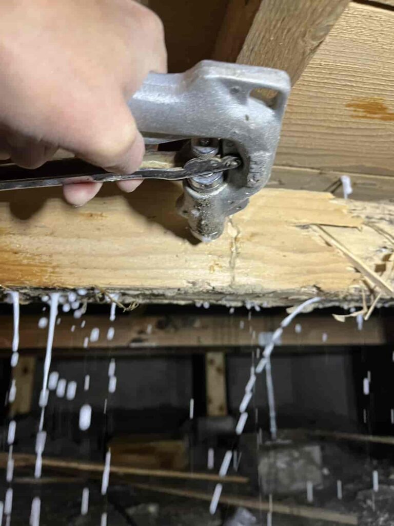 シロアリ消毒工事｜茨城県桜川市