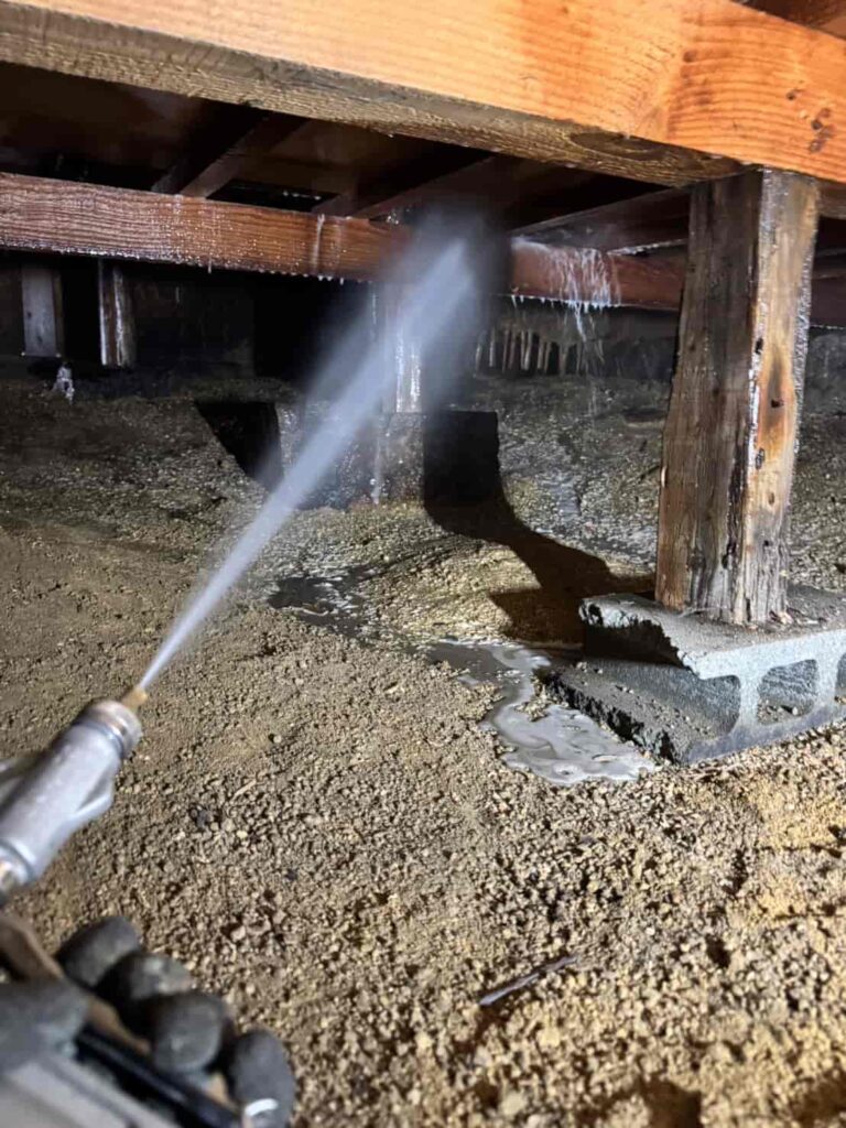 シロアリ消毒工事｜山口県防府市