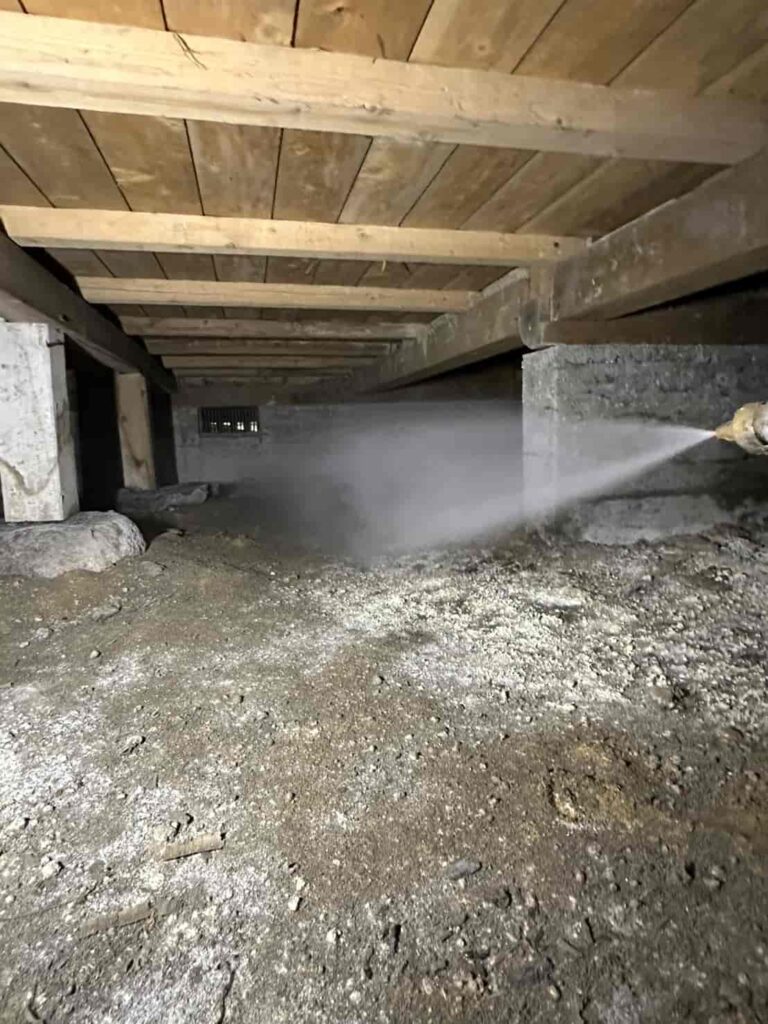 水回りや増築部分でシロアリ被害｜大阪府和泉市でシロアリ駆除を実施