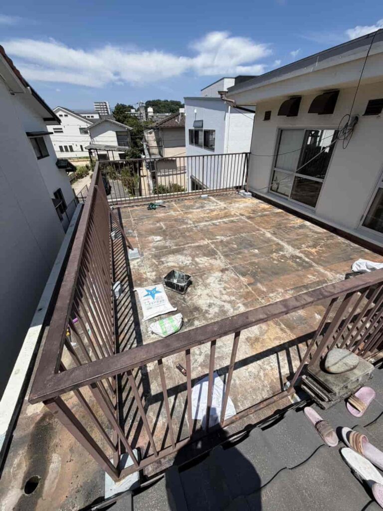 雨漏り修理と雨どい交換 堺市堺区