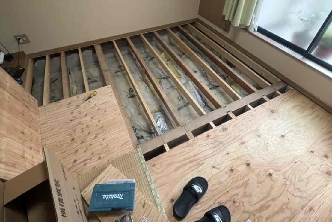 京都市右京区 ネズミ駆除・再発防止工事
